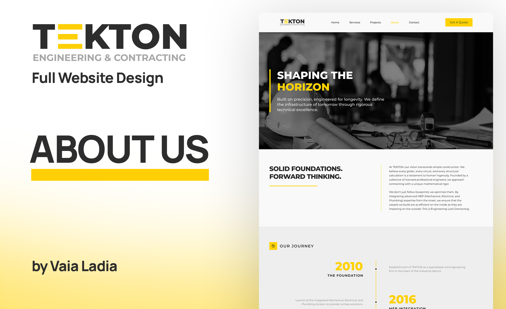 TEKTON Constructing visual 2