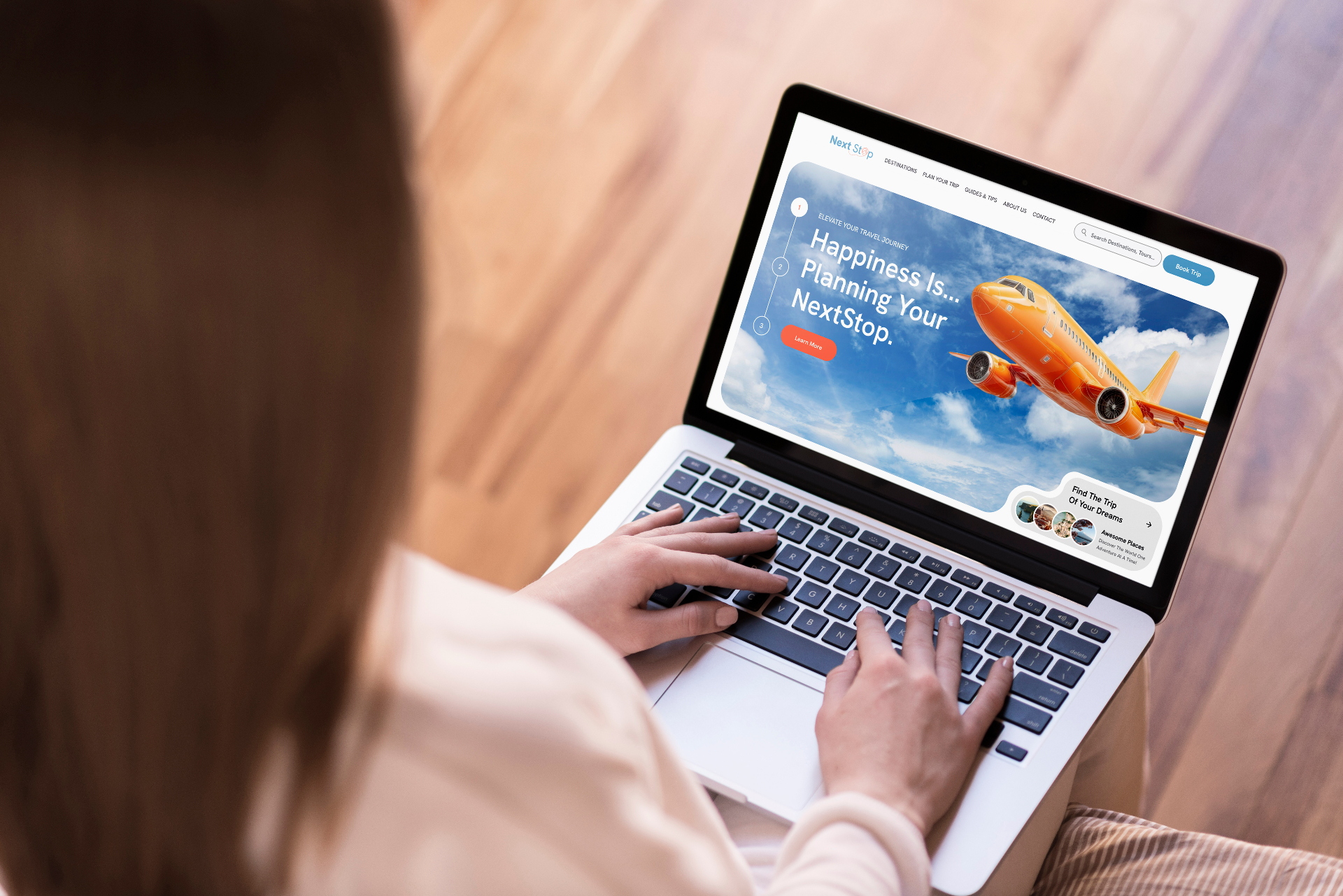 NextStop Travel, A booking flow that stops asking the same question three times.